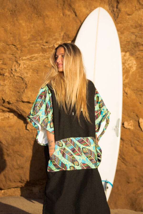 Abrigo al salir del agua